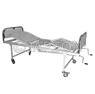 Full Fowler Bed, Stainless Steel Panel Full Fowler Bed, Stainless Steel Panel